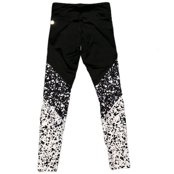 Fabletics Brogan Full Length Mid Rise Color Block Print Legging XS - Picture 2 of 5